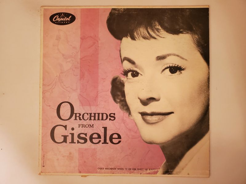Gisele MacKenzie Orchids from Gisele vinyl record
